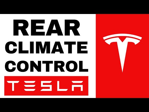 How to Adjust Tesla Model 3 Climate Control for Rear Passengers - 2024