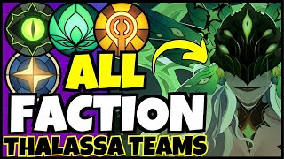 BEST TEAMS - Ravaged Realm THALASSA!!! - All Factions!!! [AFK Journey]