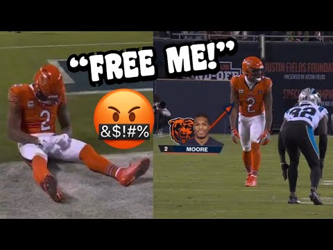 DJ Moore HEATED IN ‘REVENGE GAME’ Vs Panthers 🥵 Bears vs Panthers 2023 highlights