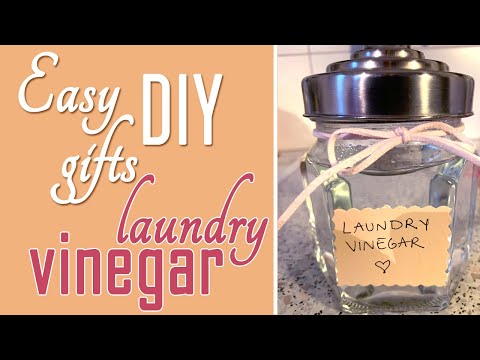 Easy DIY Gift Ideas: Laundry Vinegar