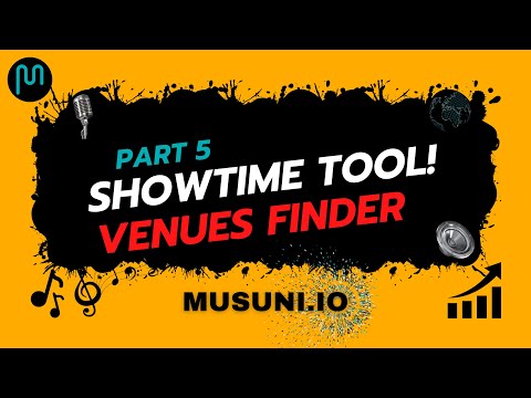 Part 5: Showtime - Find Venues to Perform