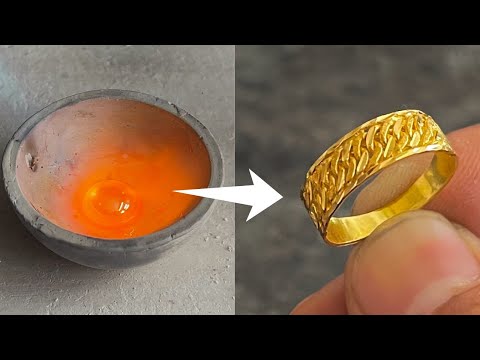 Chain Ring Making | How to Make a Chain Ring