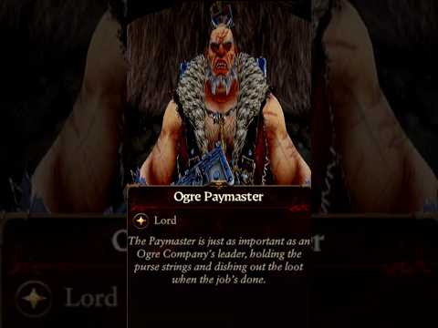 The True Ogre Paymaster Lord in Total war Warhammer3