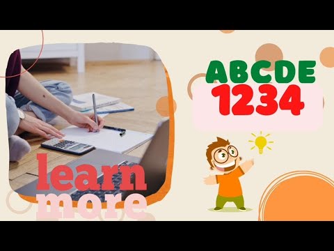 Kids Bacis Class  ABCDE A for Apple