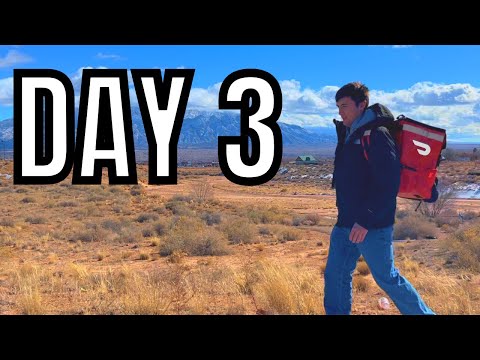 Crossing America With Only DoorDash/Uber Eats - Day 3