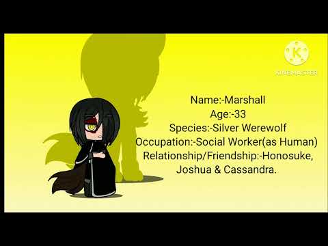 My OC's introduction part one