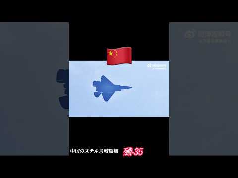 フルカラー化でみる兵器　中国軍における最新鋭のステルス戦闘機　J35  なんかアメリカ軍のパクリとも言われるけど、まぁ評価は人それぞれだよね！