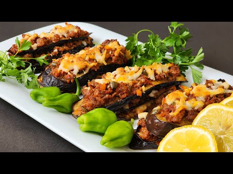 How to cook an easy and delicious dish with minced meat and eggplant!