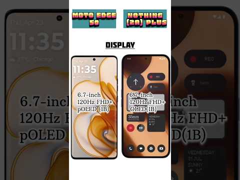 MOTO EDGE 50 VS NOTHING PHONE 2A PLUS