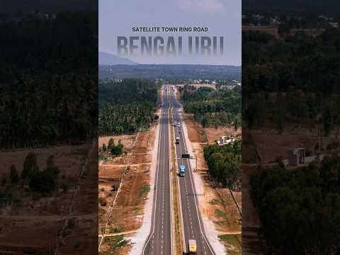 Bengaluru Satellite Town Ring Road #bengaluru #ringroad #bharatmala #karnataka #droneman