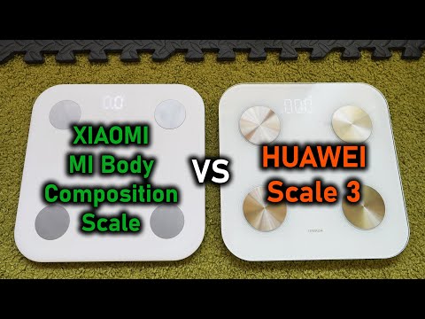 Xiaomi Mi Body Composition Scale VS Huawei Scale 3 - Your Fitness Companion