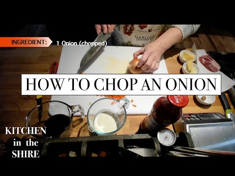 The BEST Way To Chop An Onion!