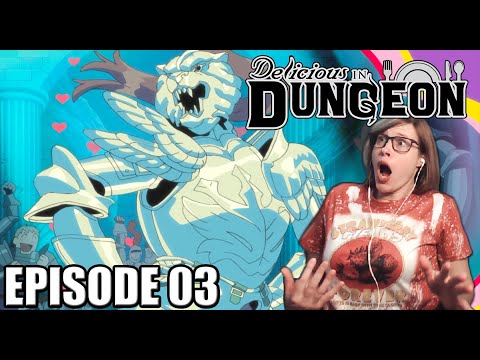 Delicious in Dungeon: Episode 3 Reaction! LIVING ARMOR?!