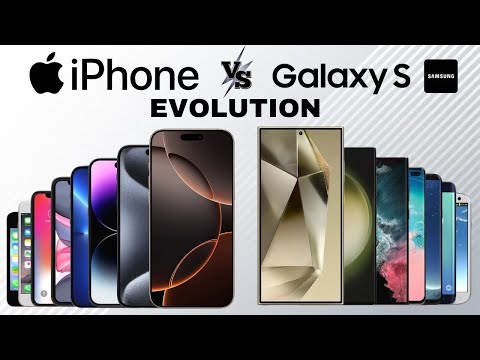 Apple iPhone vs Samsung Galaxy S Series Evolution