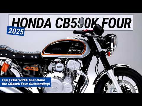 2025 HONDA CB550k FOUR: Top 3 FEATURES That Make the CB550K Four Outstanding!