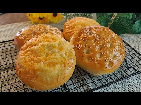 土豆加起司做咸口面包特别好吃|Potatoes cheese bread recipe, So delicious