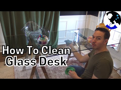 How to Clean a Glass Desk Like a Pro!