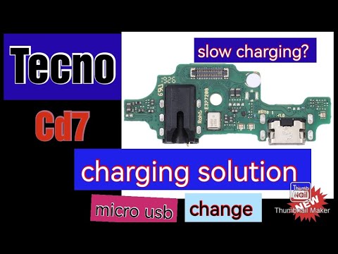 CD7 Techno camon 15 charging problem ,charging port replace