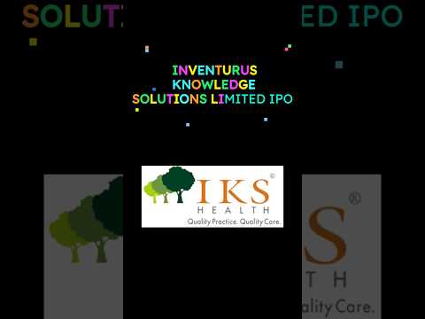 Inventurus Knowledge Solutions Limited IPO #sharelearning #ipo #iponews #iporeview #Ikshealth