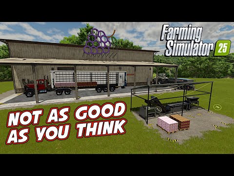 Are Grape Processing Units REALLY Worth the Investment in Farming Simulator 25?