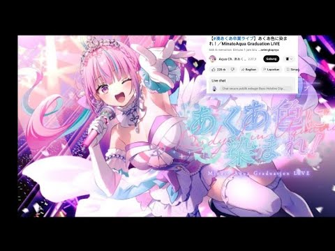 Aqua graduation live stream