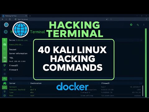 HACKING Like a Pro: 40 Essential Kali Linux Commands You need to Know in 2024 #KaliLinuxHackingTools