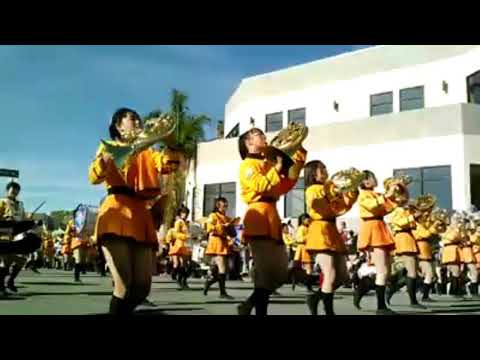 Rose Parade 2012　Kyoto Tachibana  High School Green Band 京都橘高校吹奏楽部