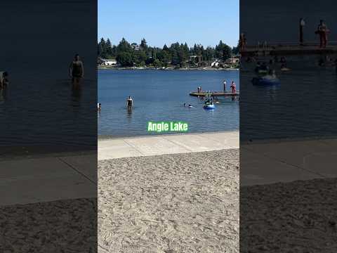 Angle Lake/ Park: Great Place for Picnicking, BBQ, Swimming, and Fishing | SeaTac, WA