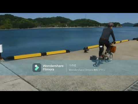 直島サイクリング　Cycling in Naoshima, the art island, Japan