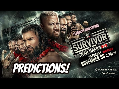 WWE Survivor Series WarGames 2024 Predictions | Eleanor Wrestling