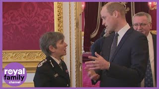 Duke of Cambridge Hosts Reception for the Metropolitan and City Police Orphans Fund