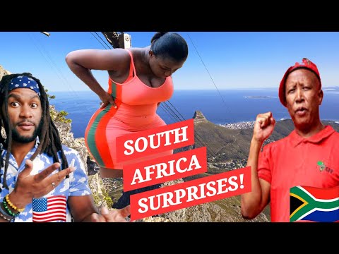 AMERICAN INVESTIGATES 🇿🇦 CAPE TOWN : RACE, EFF AND TABLE MOUNTAIN @NomadicJayye2021