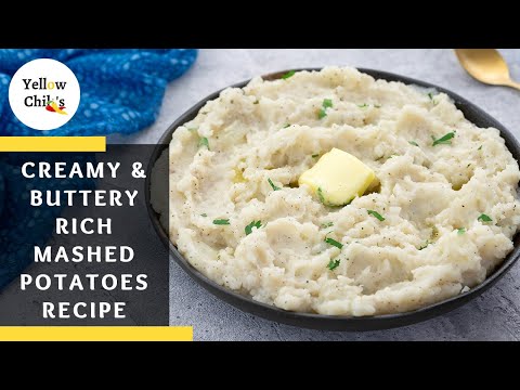 Creamy Mashed Potatoes Recipe | The Ultimate Buttery Comfort Food!