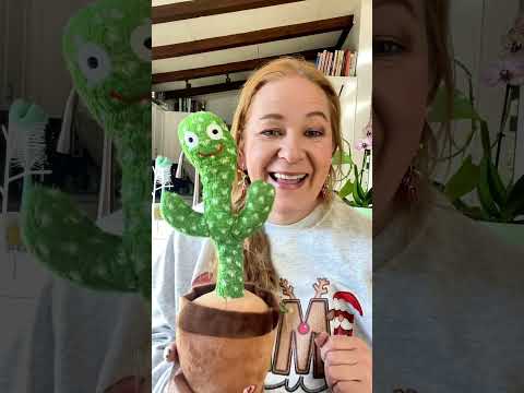 My favorite toy is the talking cactus!! #TikTokShopHolidayHaul #talkingcactus