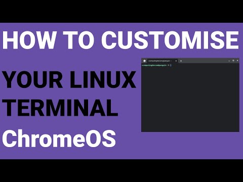 How to customise your Linux terminal on Chrome OS