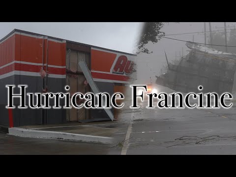 Hurricane FRANCINE SMASHES into Louisiana 9/11/2024