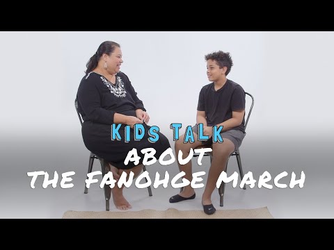 Nihi! KIDS TALK about the Fanohge march | KIDS TALK | Nihi!