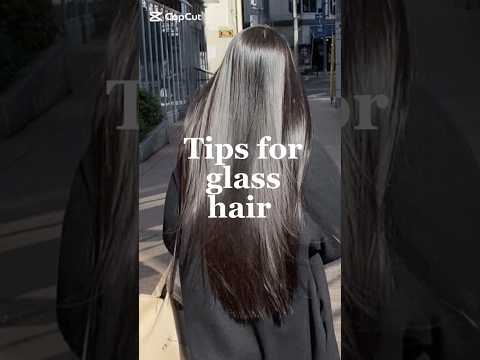 tips for glass hair✨🥰#haircare #hairstyle #hair #hairroutine #hairhacks #hairtips #astheticallycute