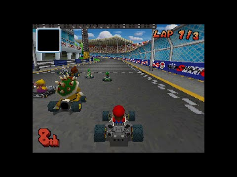 Mario Kart DS - 150cc Mushroom Cup - Mario