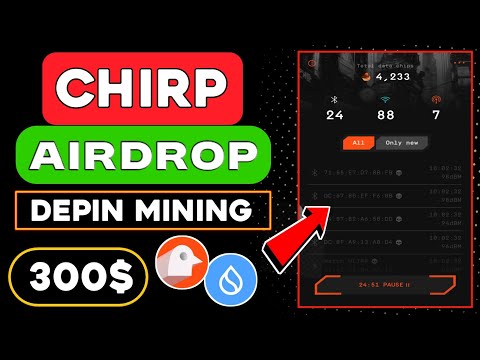 Chirp Network Airdrop Guide 🤑 Chirp Airdrop Wallet Connect Process 🤑 Chirp Tokenomics And supply 💰