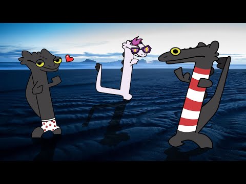 Toothless dancing meme triarticolor versions