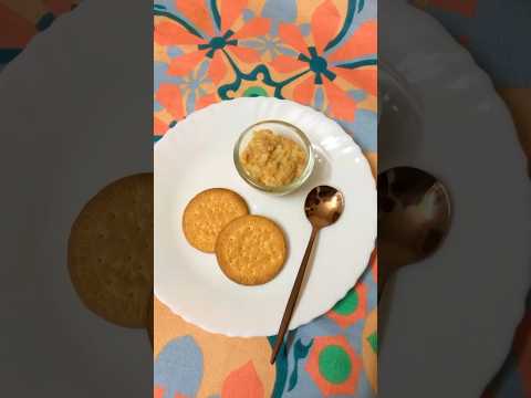 Guess What I am Eating ?? | Have you tried this with Marie biscuit ? #shorts ASMR