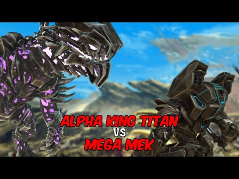 Epic Battle: 5 Mega Meks Vs Alpha King Titan