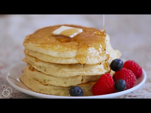 Best Buttermilk Pancakes Recipe - Light and Fluffy!