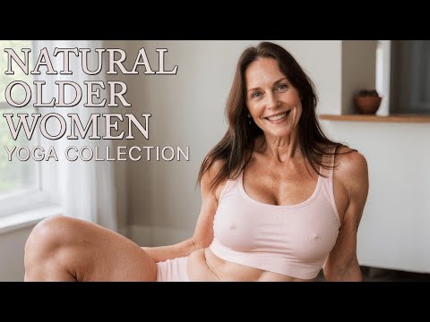 Natural Older Women Over 60 In Yoga Clothes - Yoga Fashion 🤍 4