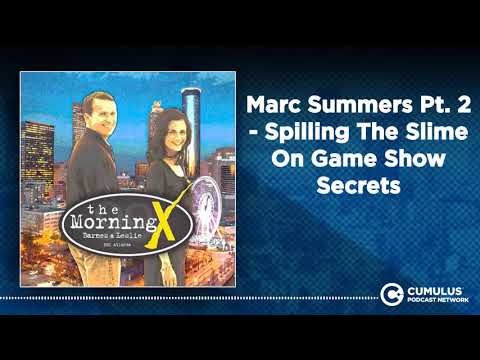 Marc Summers Pt. 2 - Spilling The Slime On Game Show Secrets | The Morning X with Barnes & Leslie