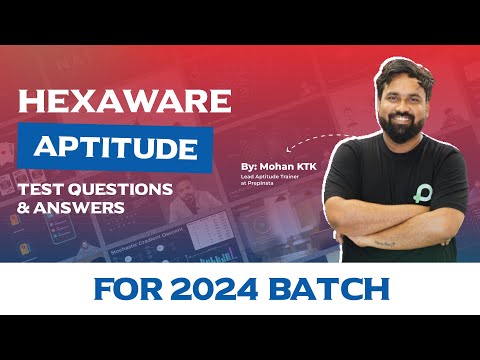 Hexaware Aptitude Questions and Answers 2024