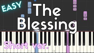 [short] The Blessing (祝福) - Mobile Suit Gundam the Witch from Mercury | EASY Anime Piano Tutorial