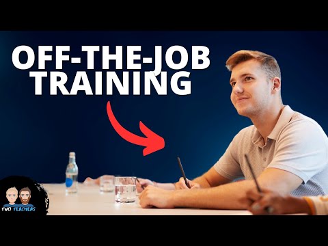 What is off-the-job training?