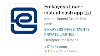 Emkayess Loan instant cash app is Fake Loan App,Apple iPhone Loan app hack photo contact list